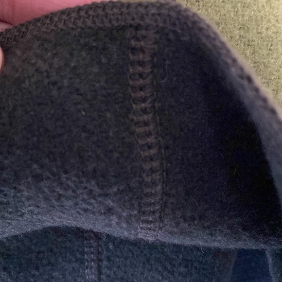 Nygard ‘Blanket’ Cardi/Jacket Lime and Dark Army Green Size 14 - Picture 11 of 11